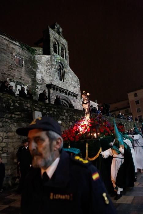 Procesión de Jesús Cautivo en Avilés