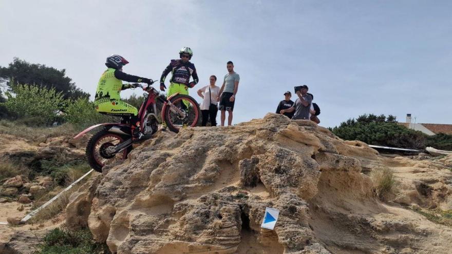 El Trial Fiestas de Sant Josep reúne a pilotos de todas las edades e islas