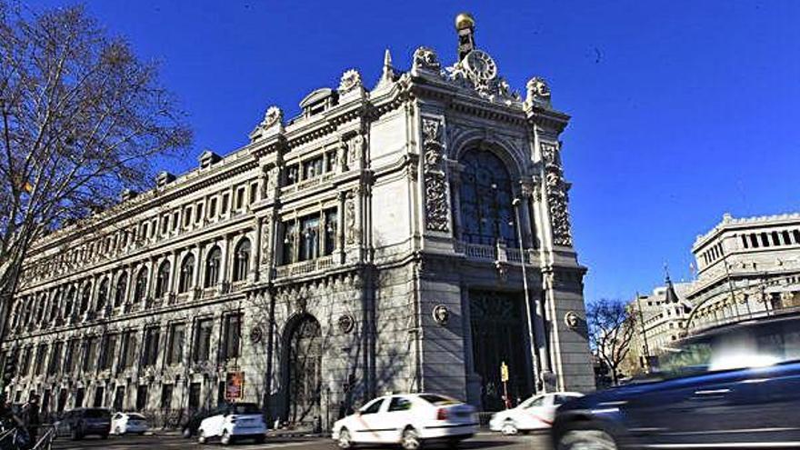 La seu del Banc d&#039;Espanya, en una imatge d&#039;arxiu.