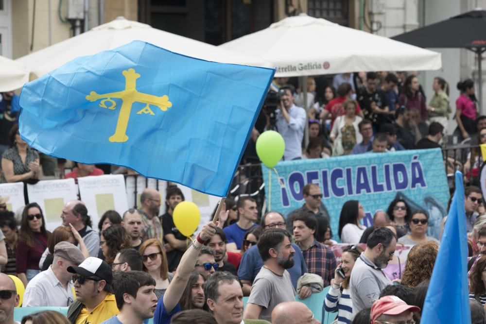 La manifestación, en imágenes