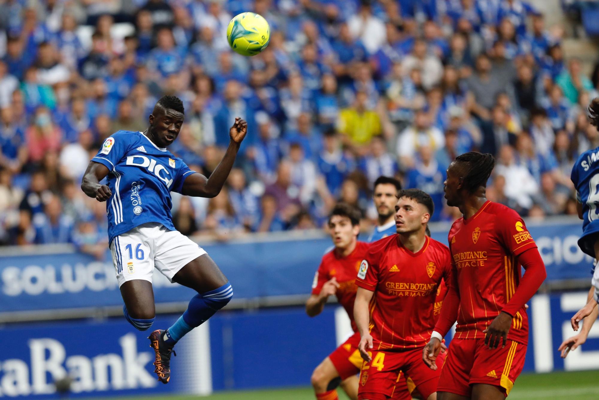 Real Oviedo - Zaragoza, en imágenes