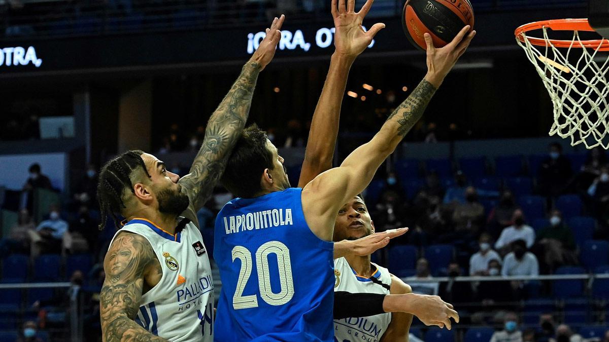 Laprovittola, durante el partido contra el Real Madrid