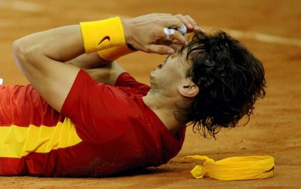 Nadal da la Davis a España