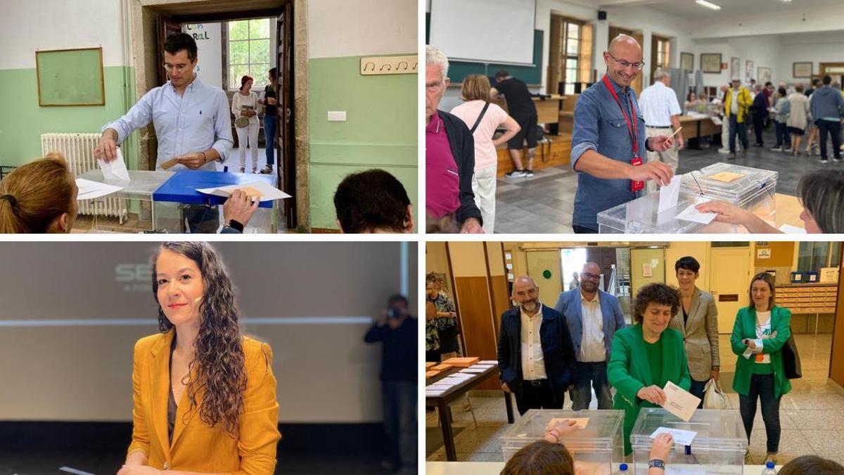 As valoracións dos portavoces municipais de Santiago dos resultados electorais