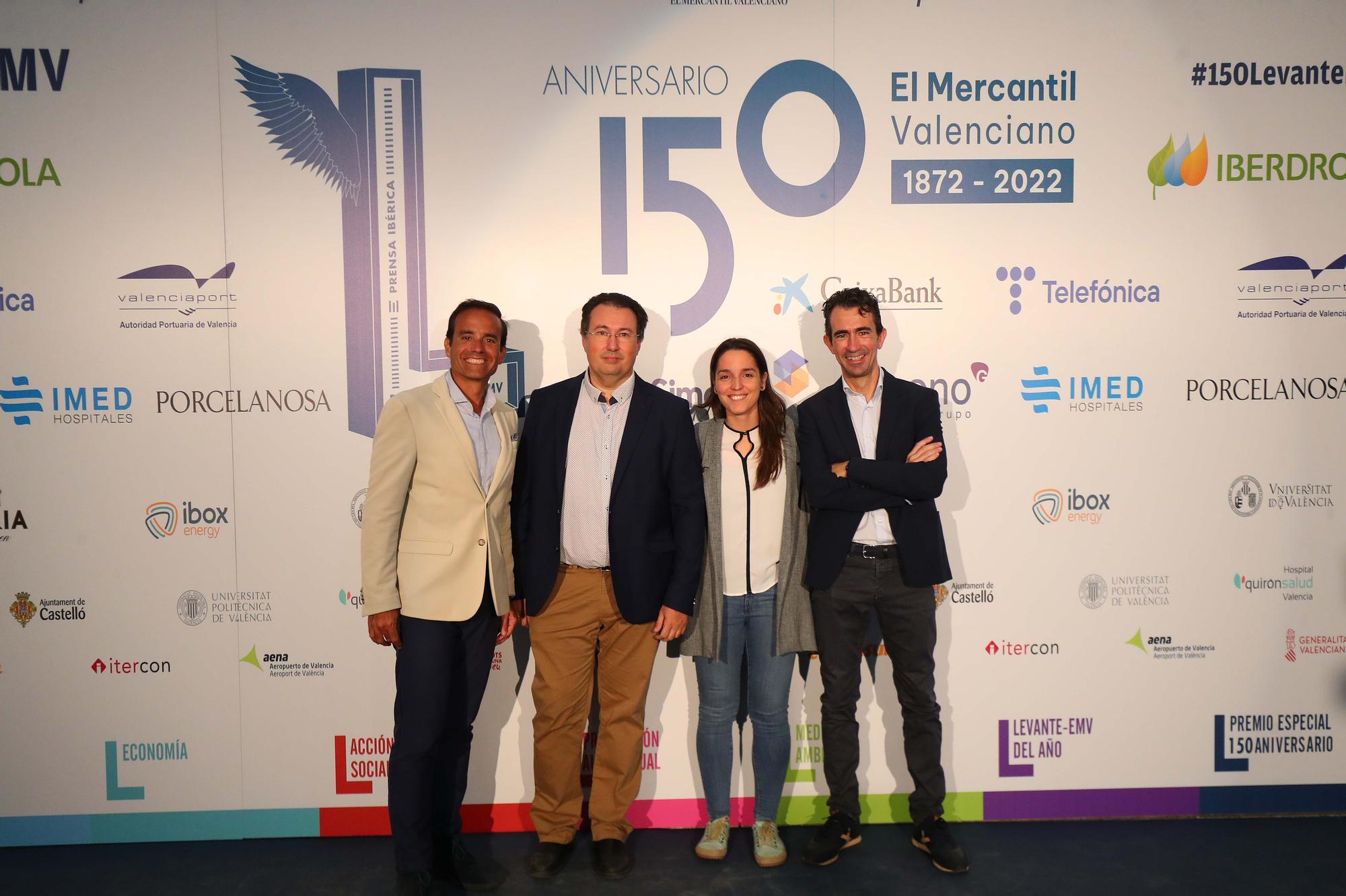 Todas las fotos de la gala de entrega de los premios Levante-EMV - 150 Aniversario