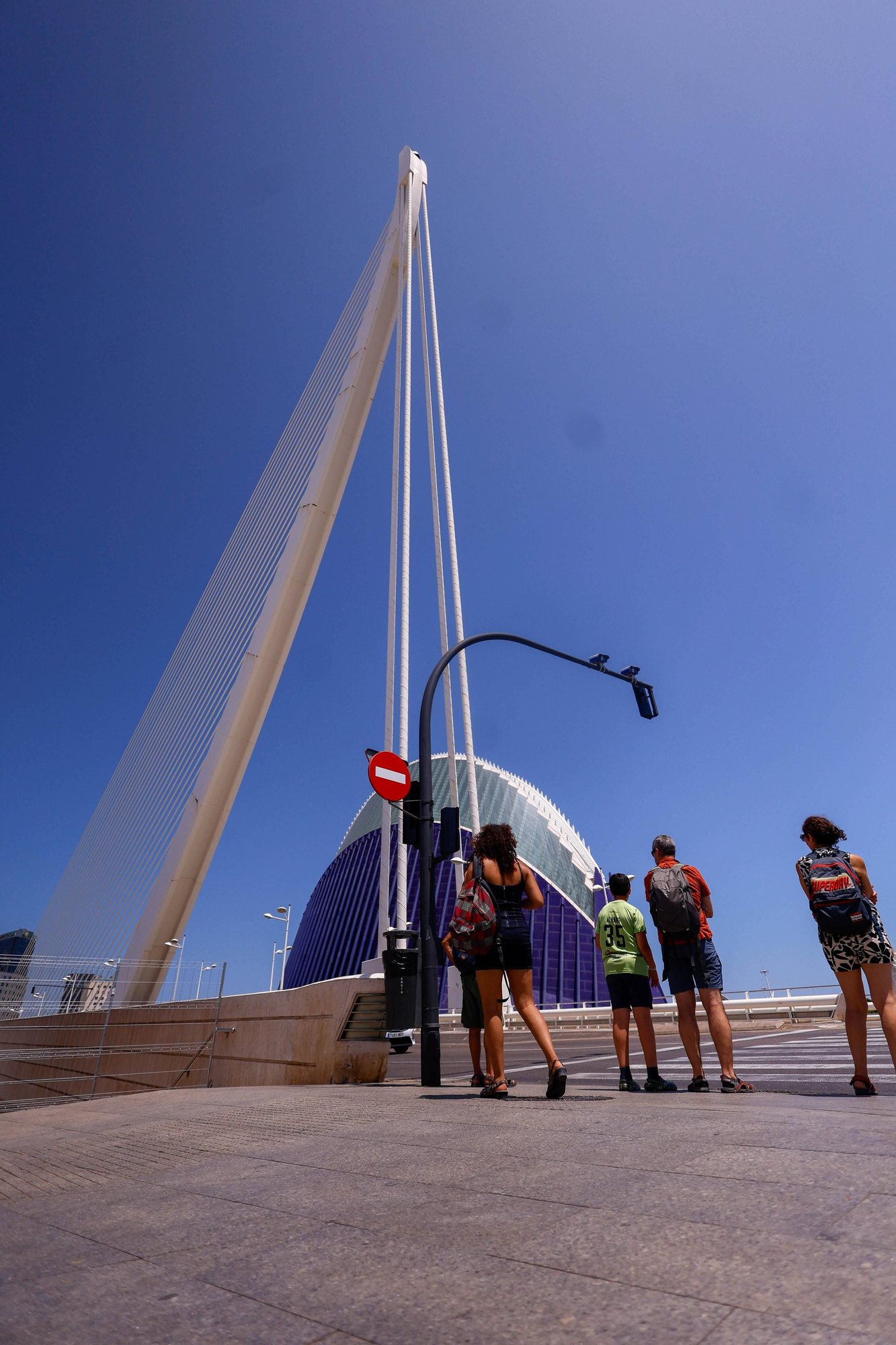 A reparación el puente atirantado de l'Assut de l'Or