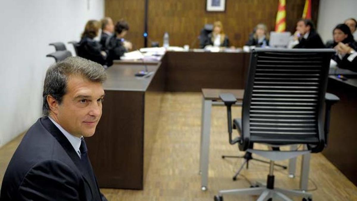 Laporta tendrá que pasar por los tribunales