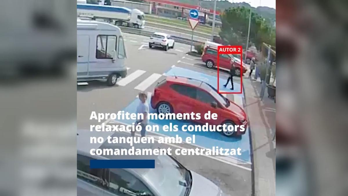 Mossos detienen a los 3 presuntos autores en Cambrils en un dispositivo de prevención de hurtos en las autopistas