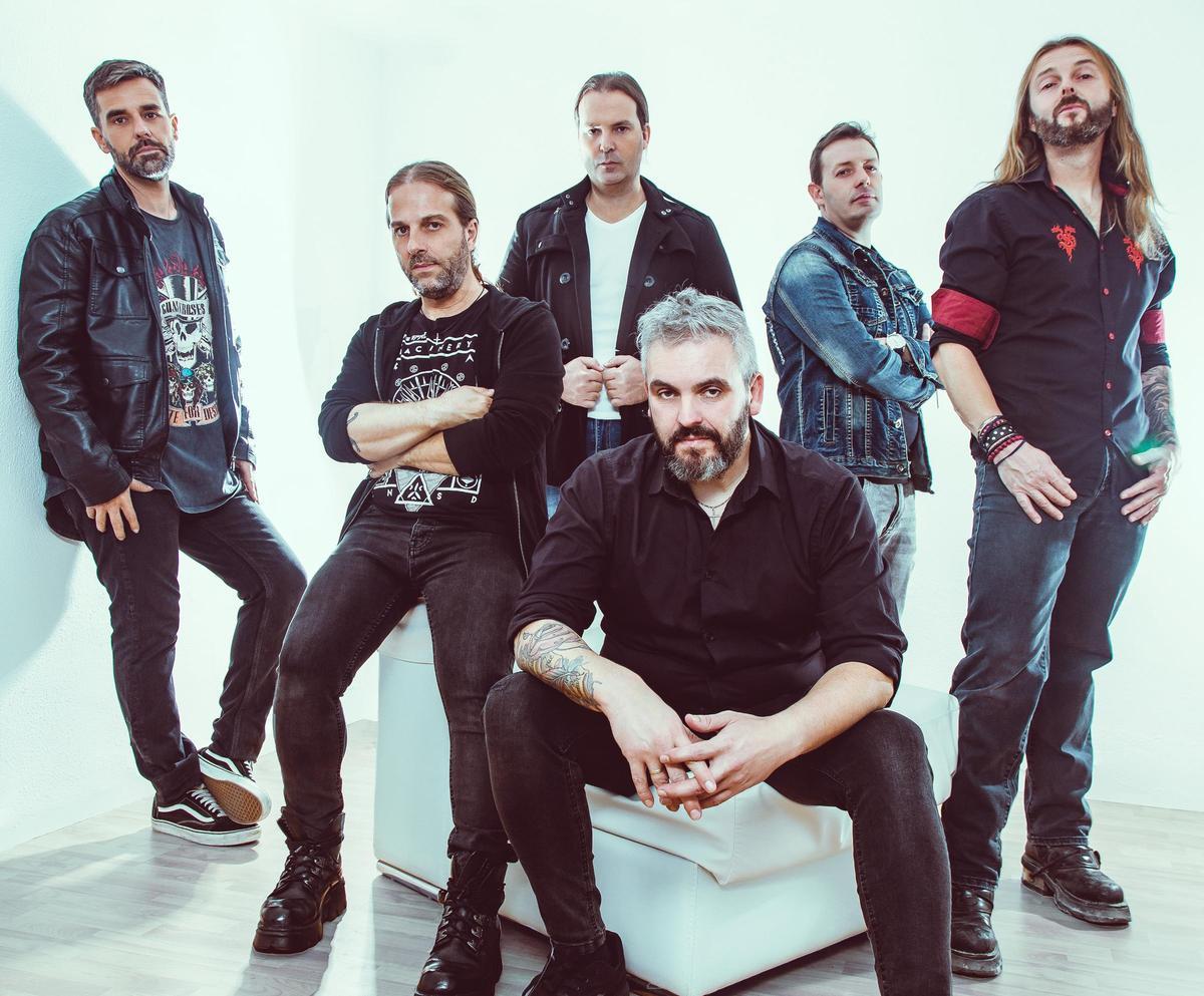 Integrantes de la banda Saurom.