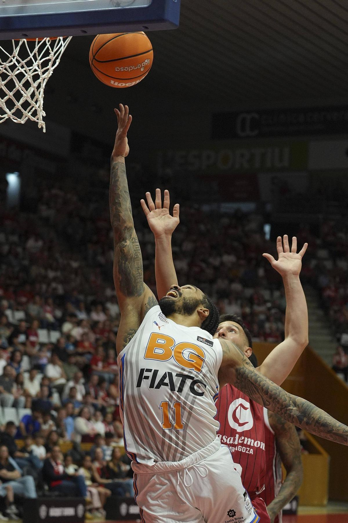 Fotos del partit entre el Bàsquet Girona i el Saragossa Fotos del partit entre el Bàsquet Girona i el Saragossa