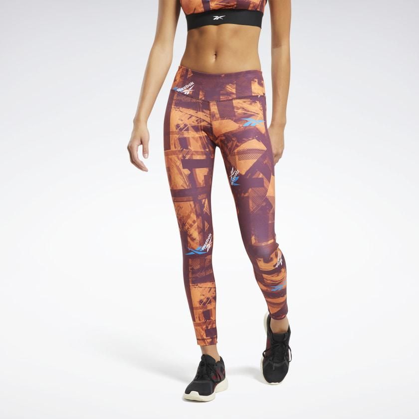 Mallas estampadas de Reebok
