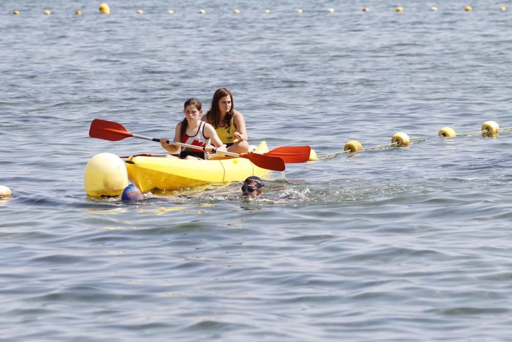 Mancojo logra cruzar el Mar Menor