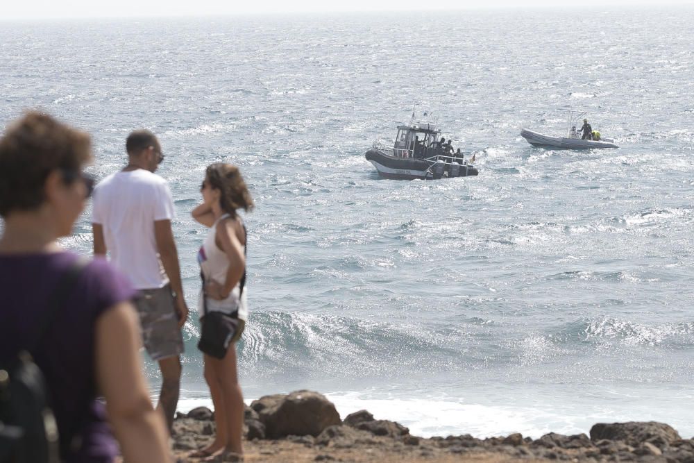 Búsqueda del bañista desaparecido en Fuerteventura