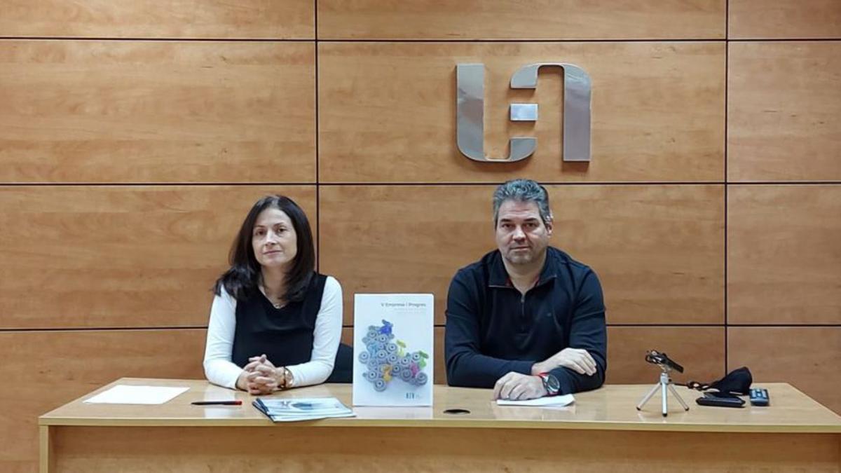 Paula Arias i Joan Domènech, gerent i president de la UEA  | UEA