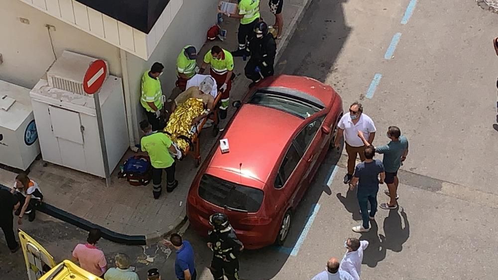 Explosión en el centro de Cartagena