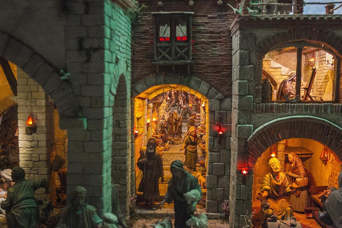 Así es el Belén de Nuevo Centro para la Navidad 2022