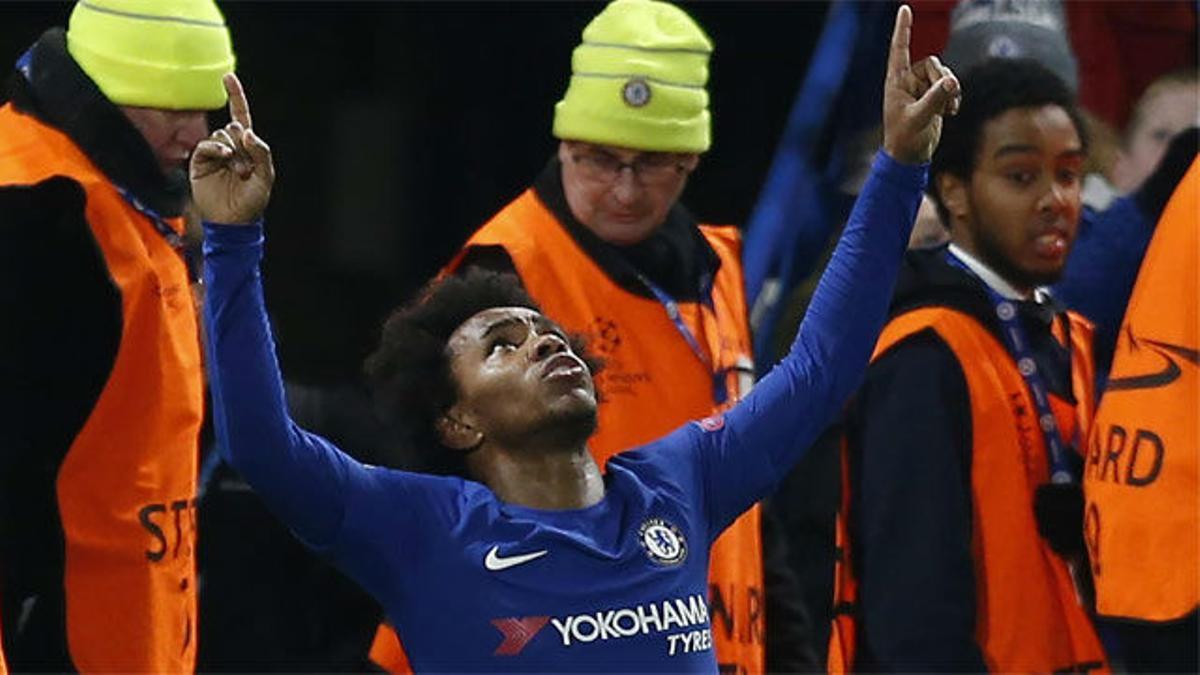 LACHAMPIONS | Chelsea - FC Barcelona (1-1): El gol de Willian