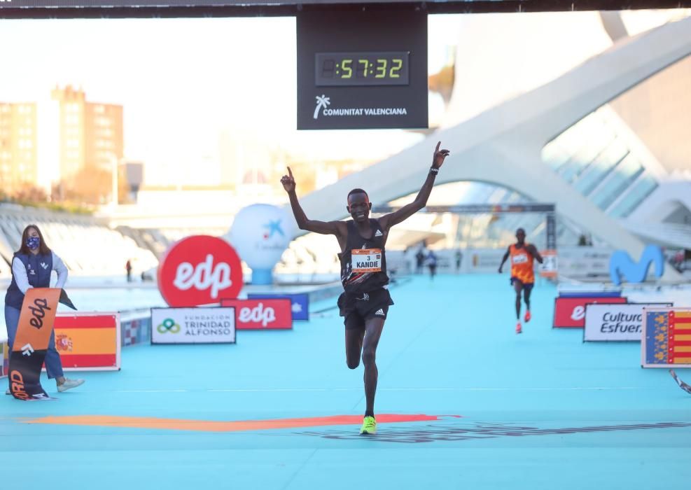 Récord del mundo en la Medio Maratón de València