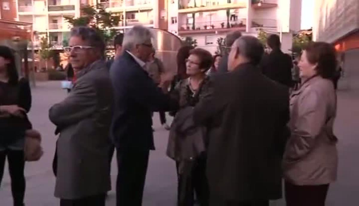 Santa Coloma va visionar ’La Estrella’, la seva pel·lícula, aquest dimecres a la biblioteca de Singuerlín.