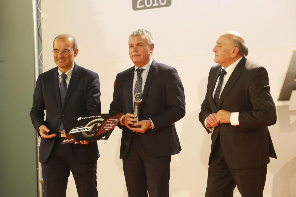 Entrega de los premios de la Cámara de comercio de Avilés