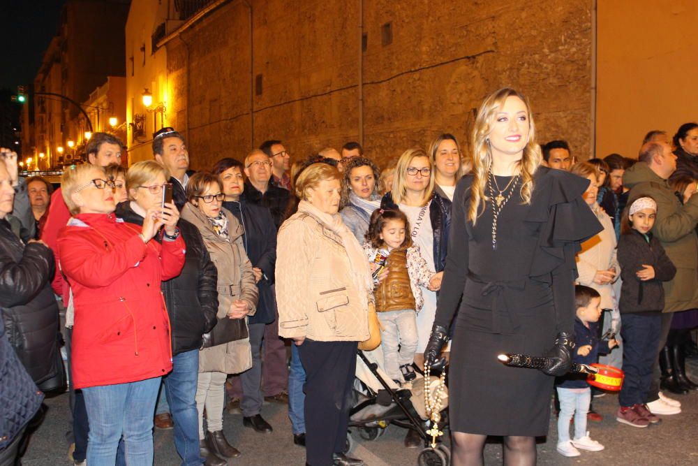 Procesión de la Dolorosa del Cabanyal con los Granaders de la Verge