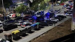 Imagen del lugar del tiroteo en Badia