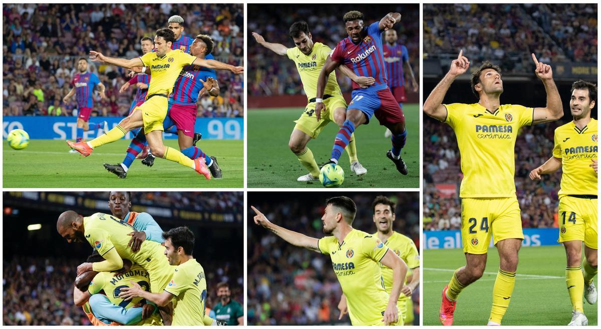 El Villarreal ganó por última vez en el Camp Nou ante el Barcelona en 2022.