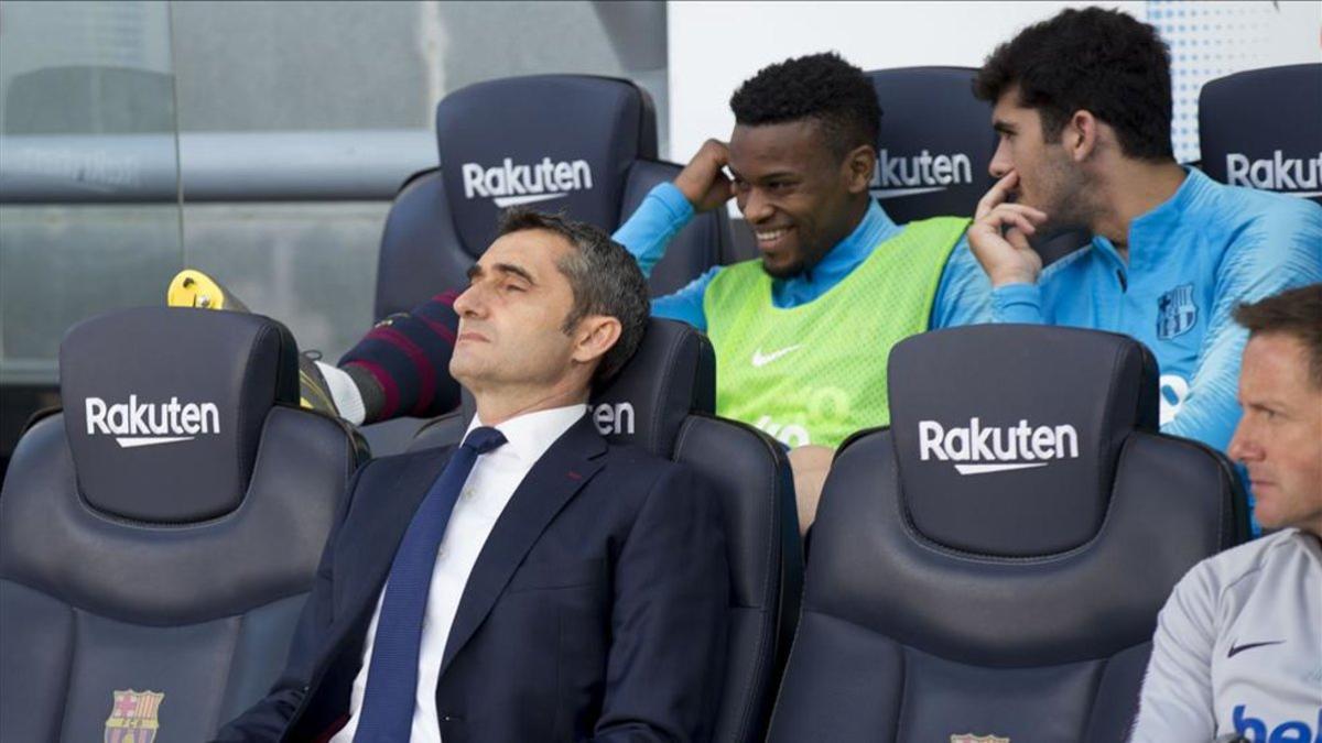 Ernesto Valverde no está cuestionado por la afición del FC Barcelona