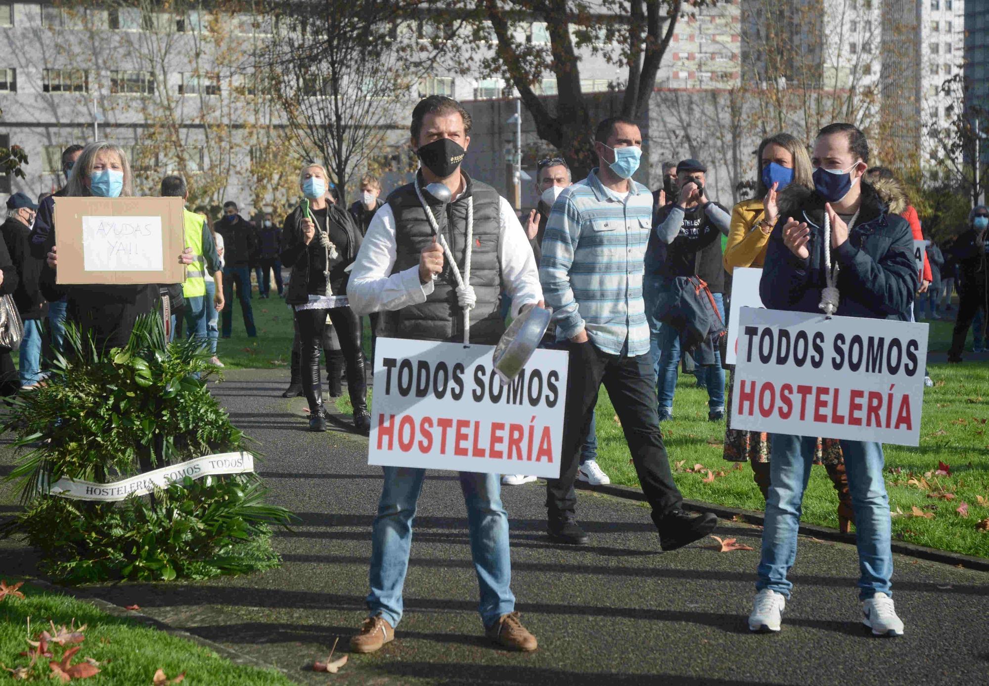 Las hostelería de Pontevedra, con la soga al cuello por el cierre