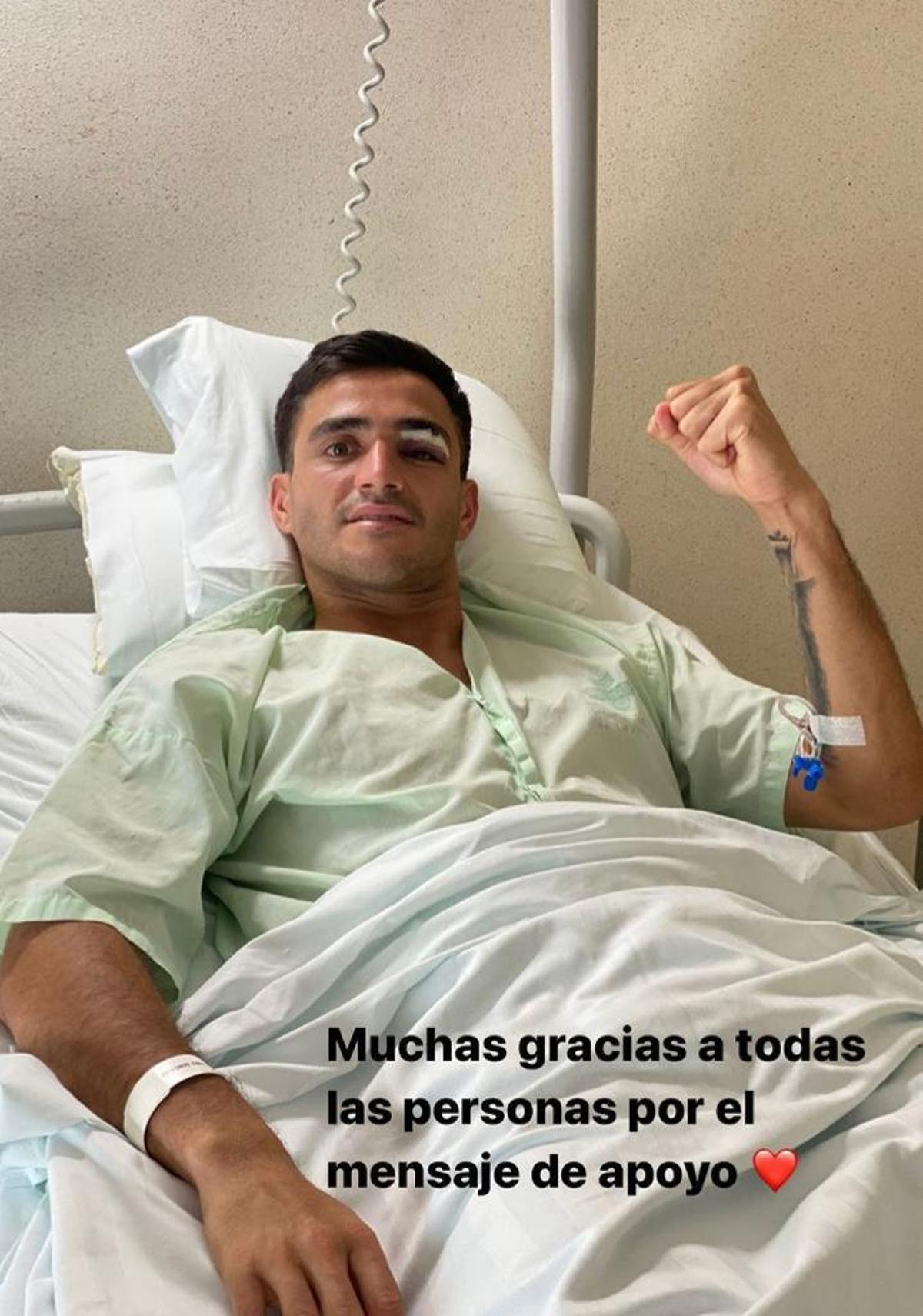 Maxi Gómez, mensaje tras el partido ante el Granada