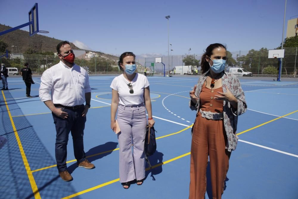 Obras de mejora en las canchas