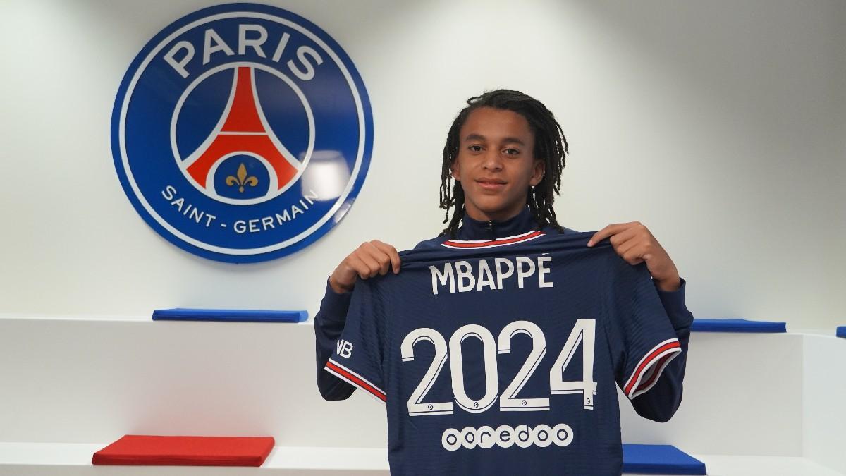 Ethan Mbappé renovó con el PSG hasta 2024