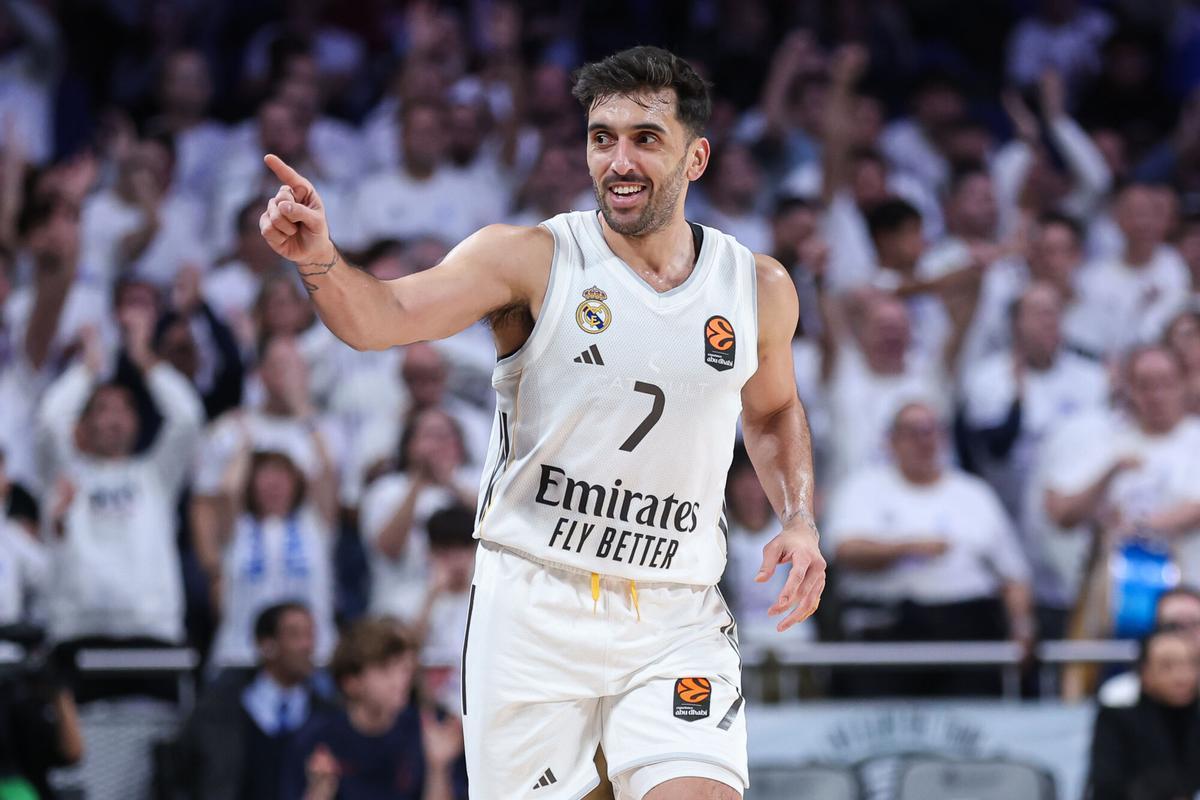Facundo Campazzo quiere llevar al Madrid a otra Euroliga después de ganarse el billete en cuartos