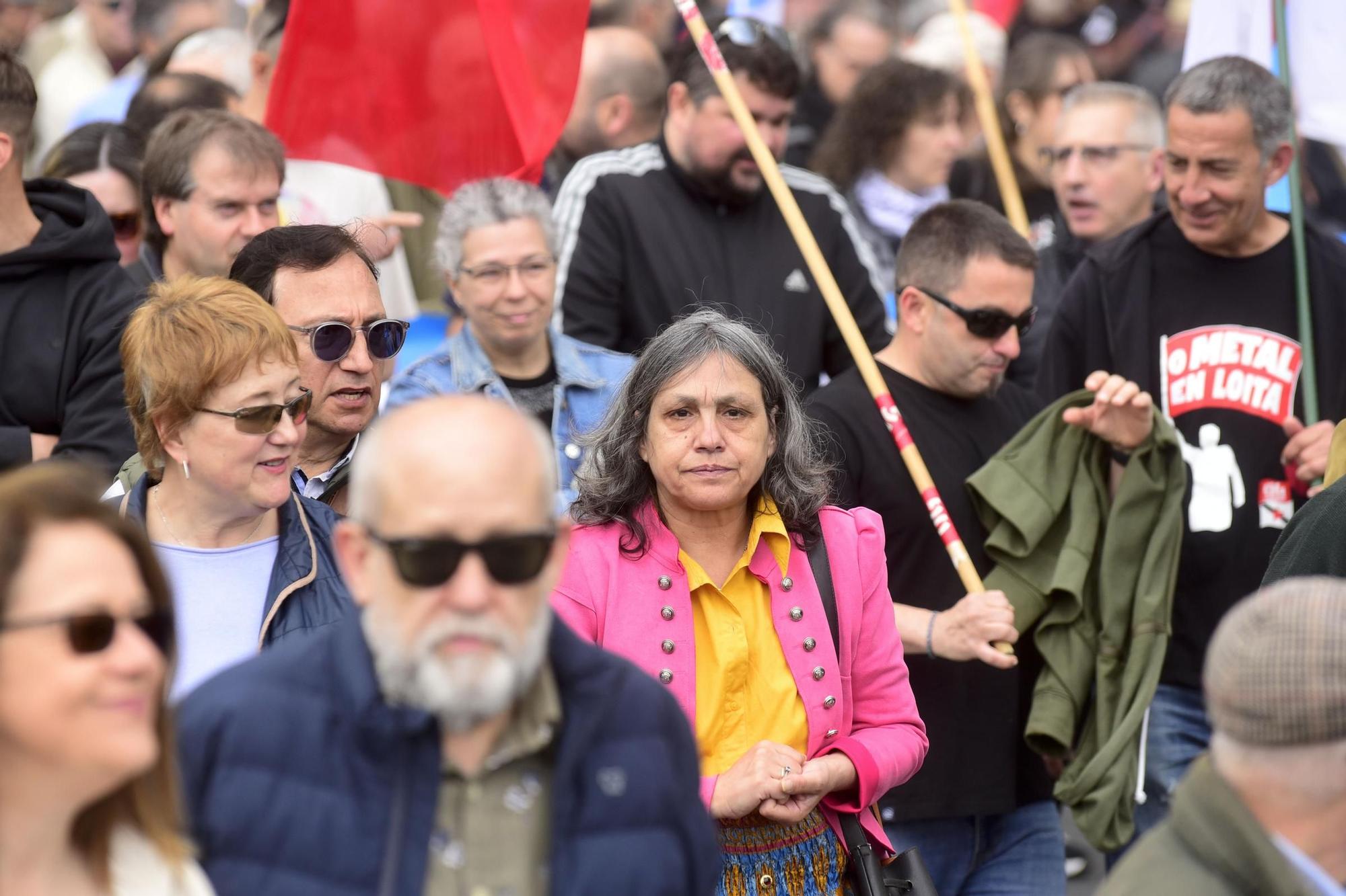 1 de mayo en A Coruña: manifestación de CIG