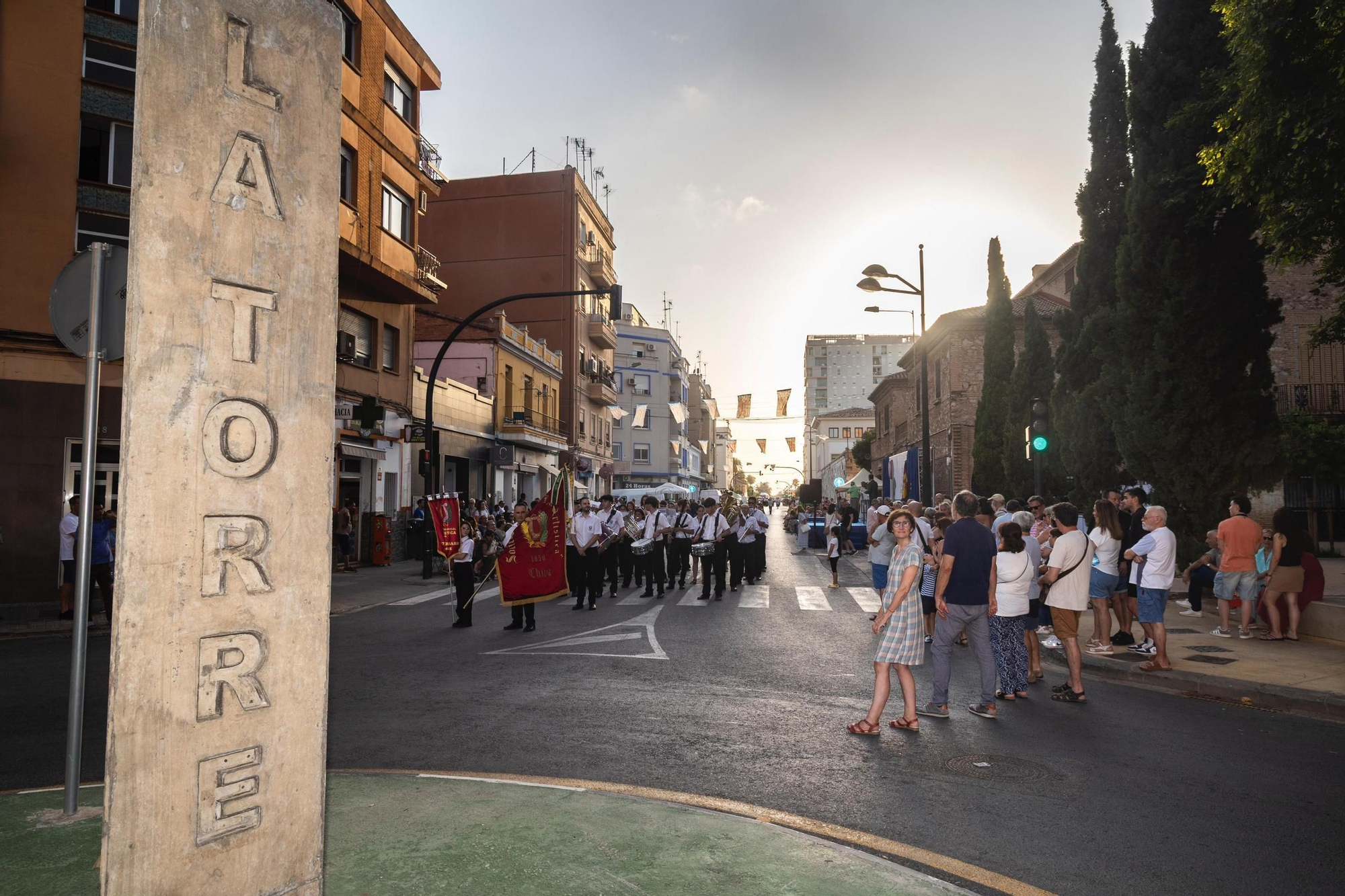 Así ha sido el pasacalle de bandas de música afectadas por la dana en la Torre