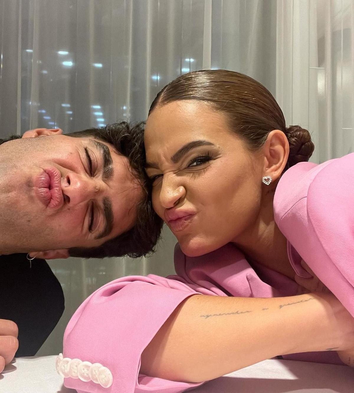 Laura Escanes y Álvaro de Luna en una foto reciente