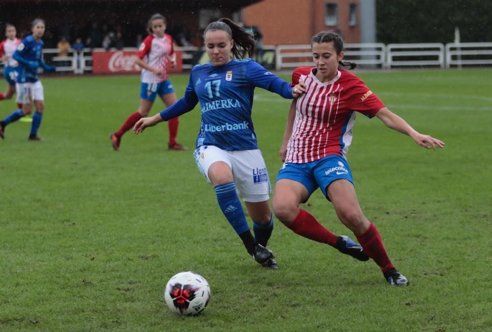 El derbi femenino en imágenes, Oviedo 0 Sporting 1