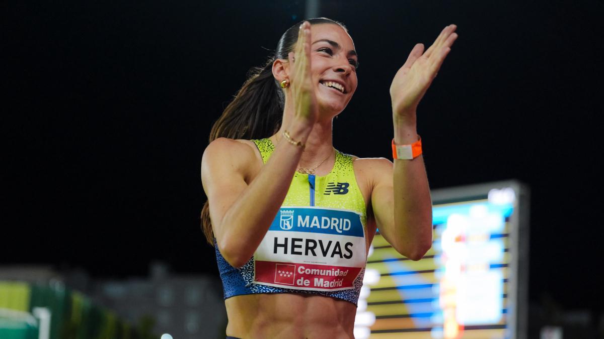 Blanca Hervás logró su enésima marca personal