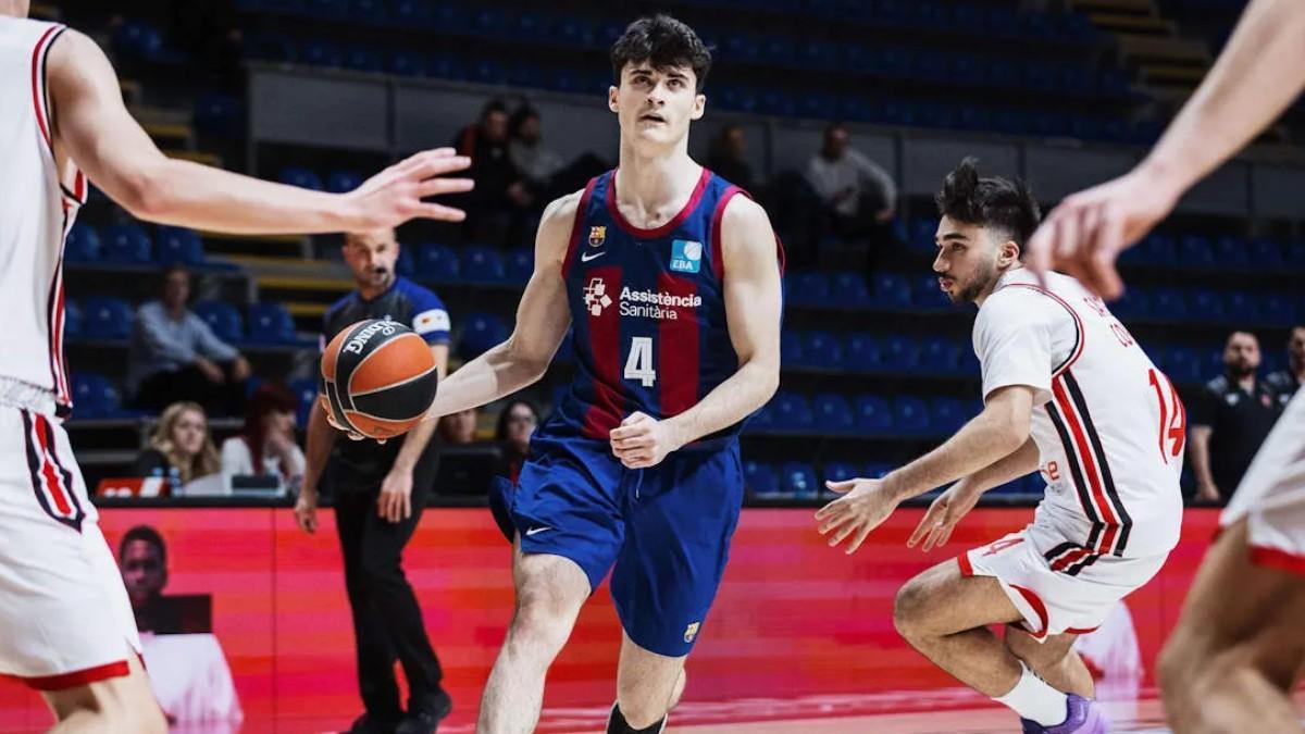 Raul Villar puede ser el último talento de la cantera del Barça en debutar con el primer equipo azulgrana