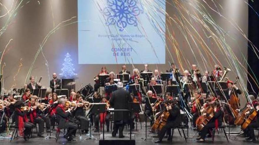 L&#039;Orquestra Simfònica de Sant Cugat, a la recta final del concert que va oferir ahir a la tarda a la Sala Gran del Kursaal