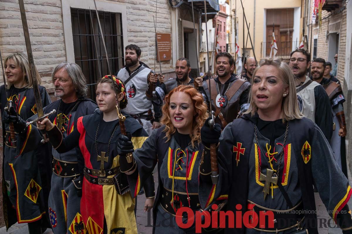 Procesión del día 3 en Caravaca (bando Cristiano)