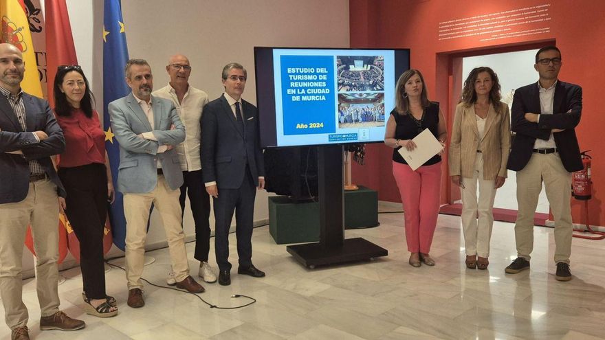 Murcia incrementó las reuniones profesionales el año pasado