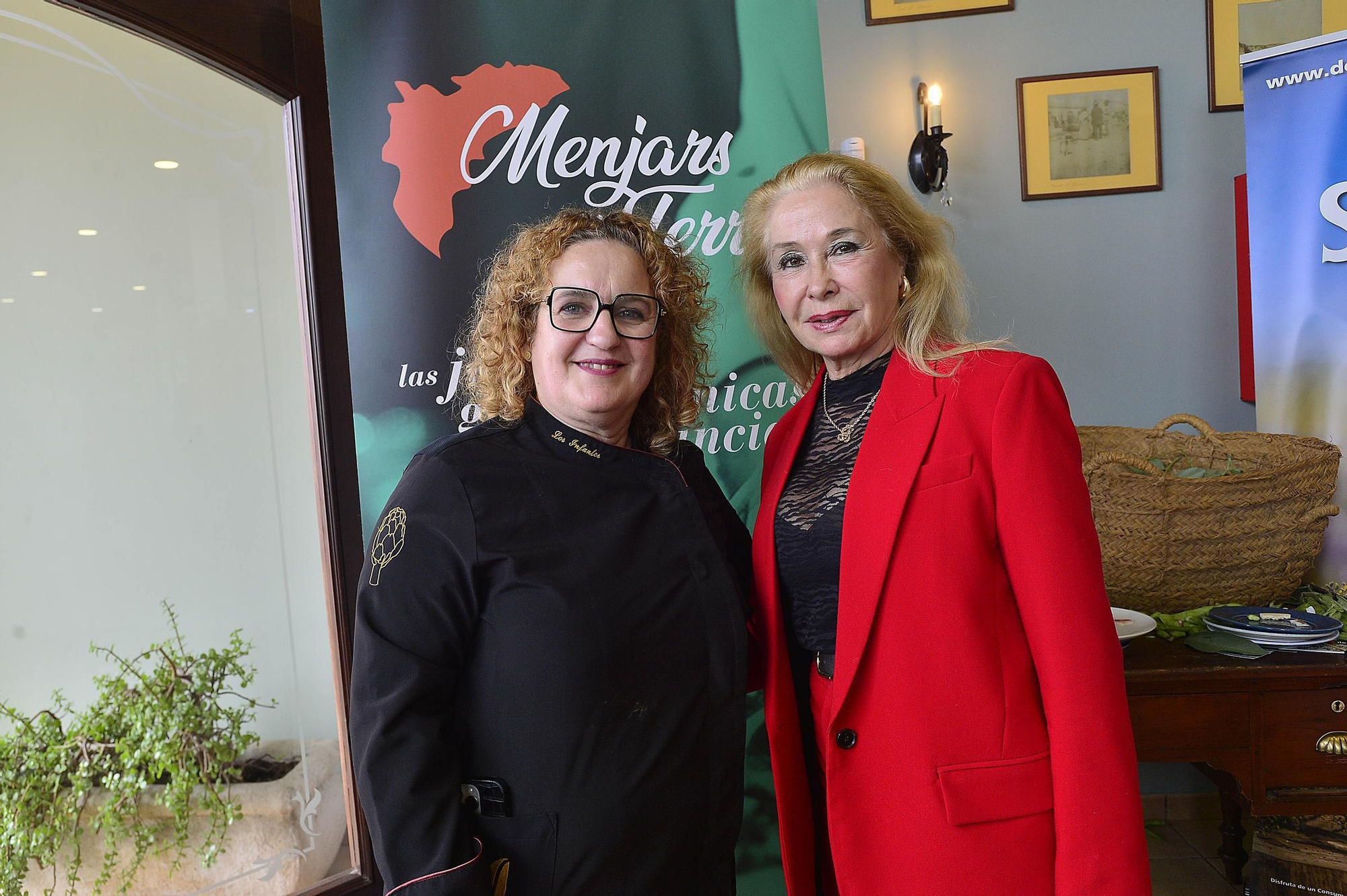 Menjars de la Terra en el restaurante  Los Infantes de Almoradí.