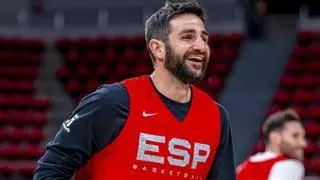 Ricky Rubio ya trabaja con la selección española