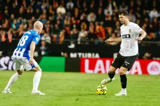 Valencia-Alavés, en imágenes
