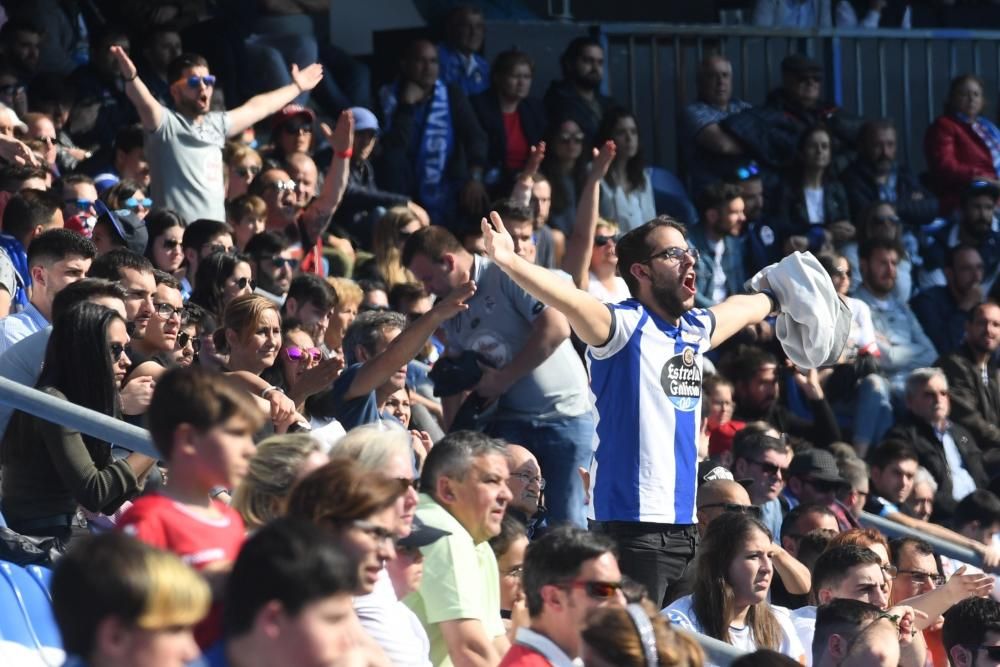 El Dépor cae ante el Extremadura en Riazor