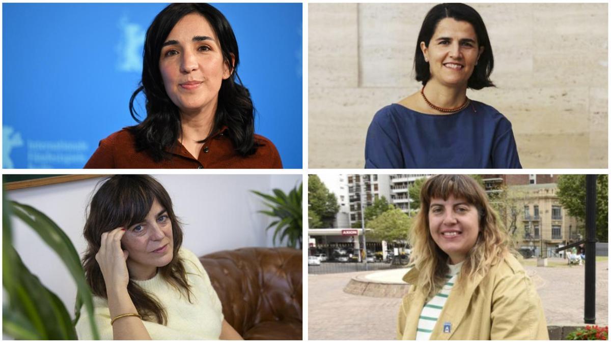 Alauda Ruiz de Azúa, Judit Carrera, Eider Rodríguez y Laura Fernández.