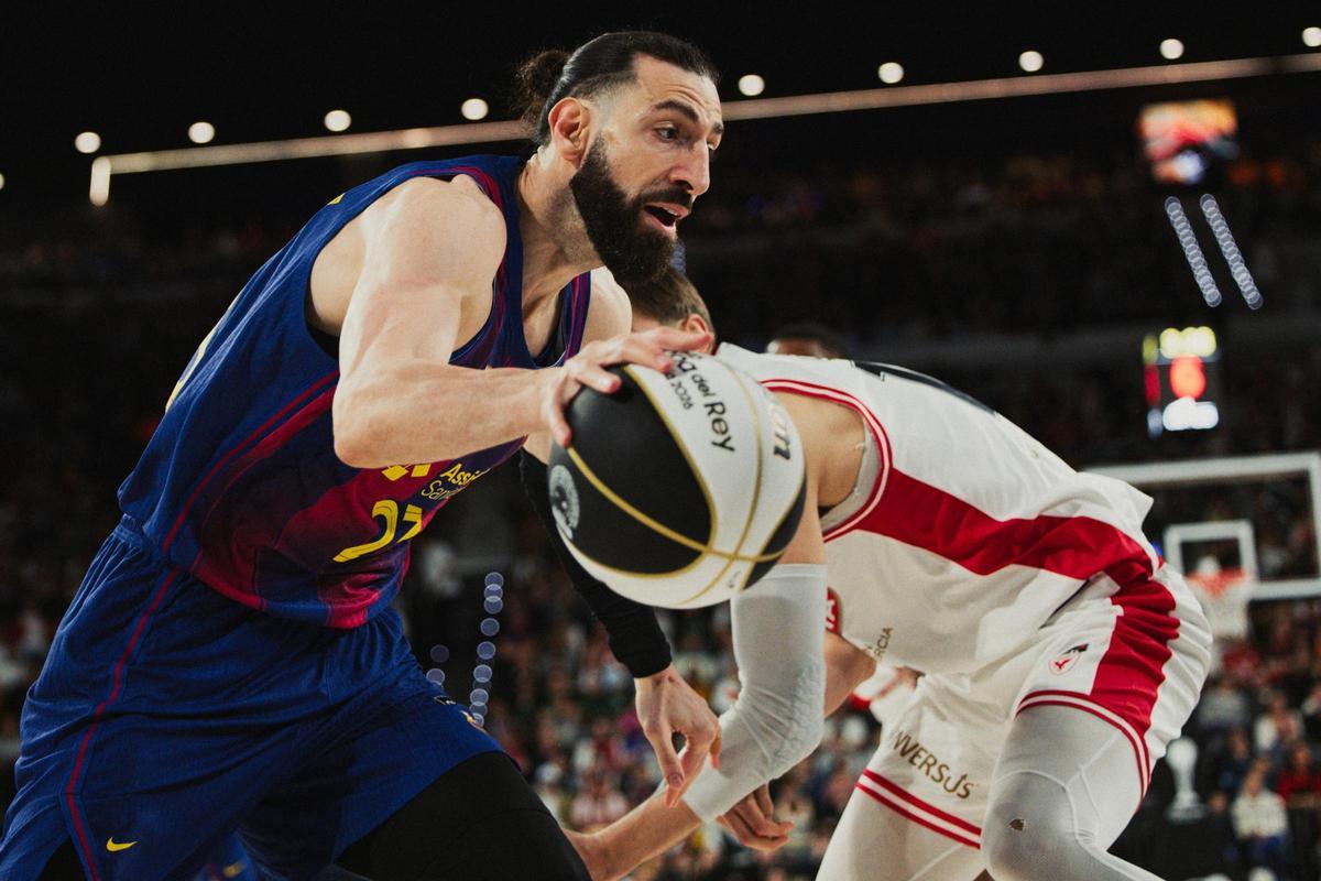 Shengelia se las verá contra su último equipo en la ACB, aunque ahora defendiendo los colores del Barça