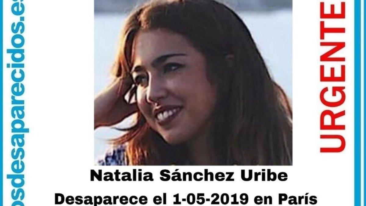 La estudiante española Natalia Sánchez Uribe