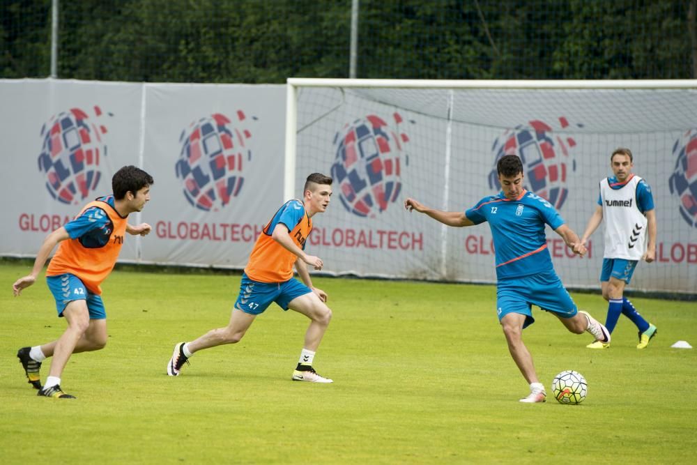 Entrenamiento del Real Oviedo